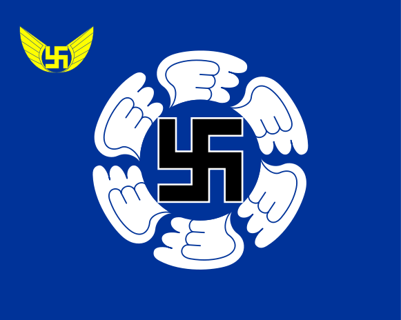 Swastika as Finnish Air Force Insignia