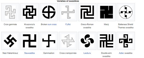 Versions of Swastika